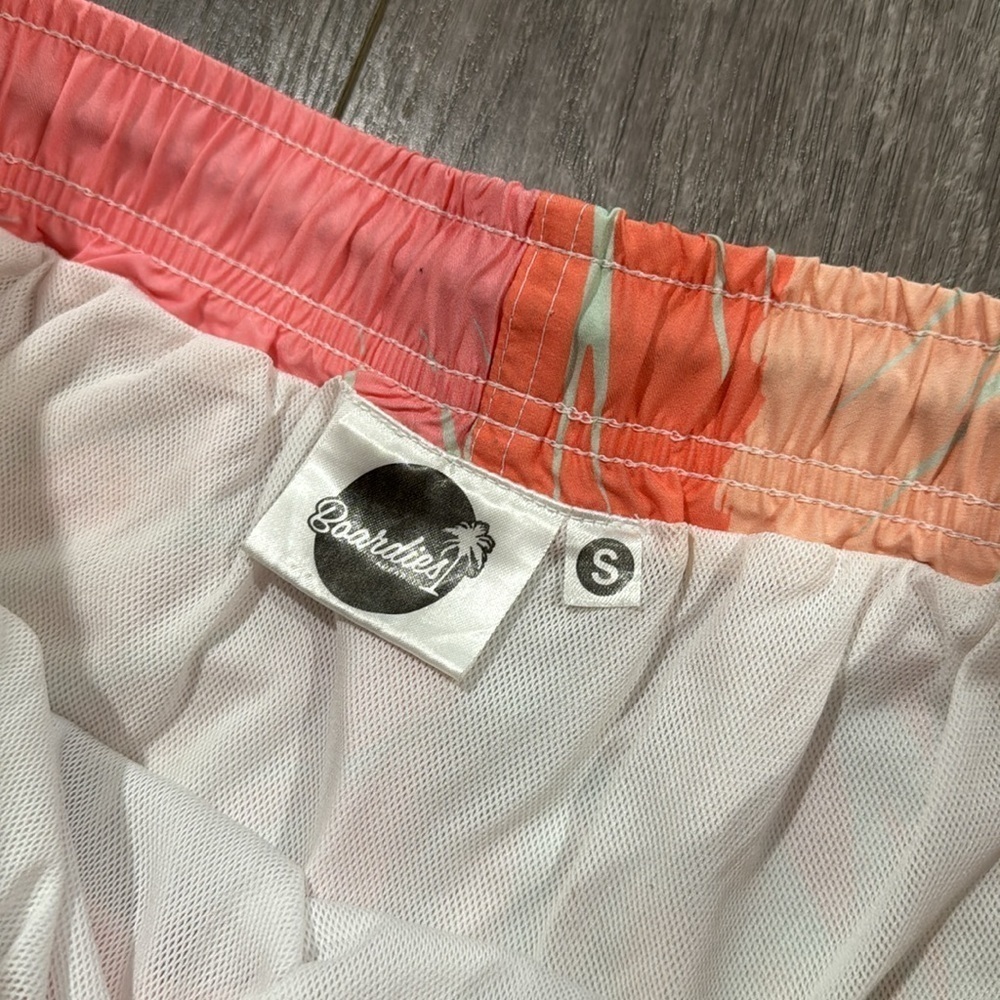 Boardies mens swim shorts Neon tree leaves S - Picture 2 of 4